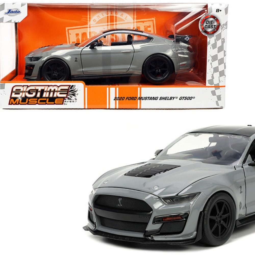NIB Jada Die-cast 1:24 2020 Ford Mustang GT500 "Big Time Muscle"